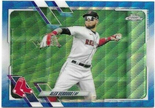 Alex Verdugo [Blue Wave Refractor] #168