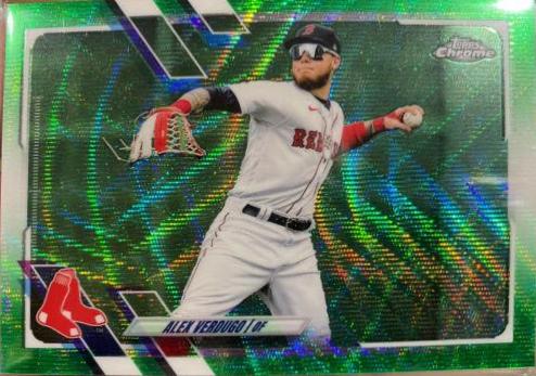 Alex Verdugo [Green Wave Refractor] #168