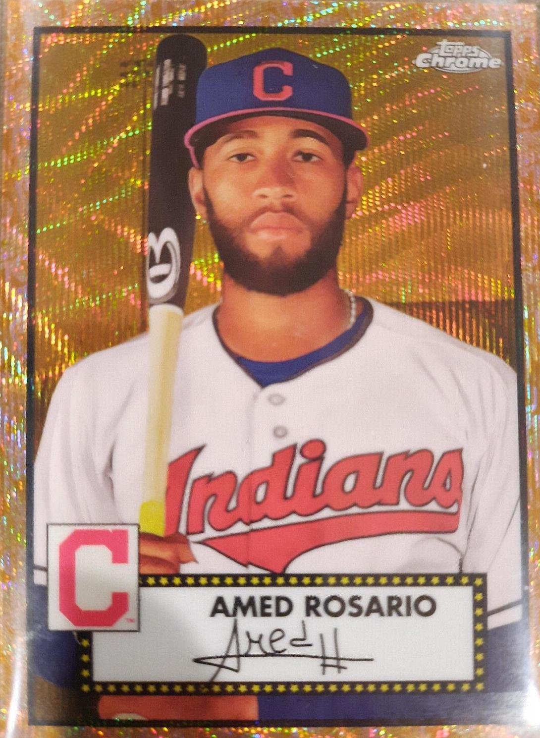 Amed Rosario [Gold Wave Refractor] #190