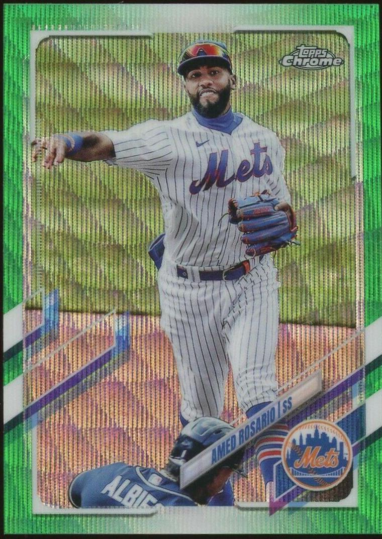 Amed Rosario [Green Wave Refractor] #190