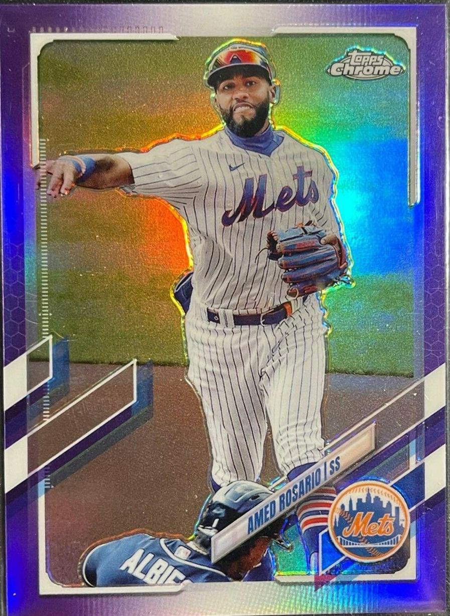 Amed Rosario [Purple Refractor] #190