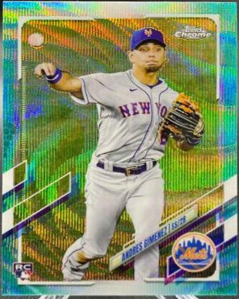 Andres Gimenez [Aqua Wave Refractor] #88