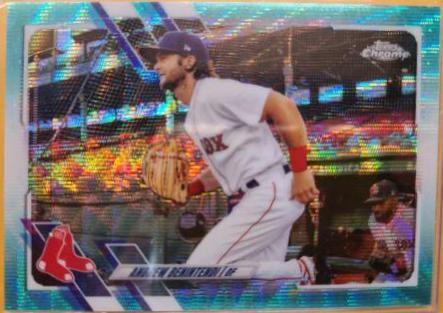 Andrew Benintendi [Aqua Wave Refractor] #39