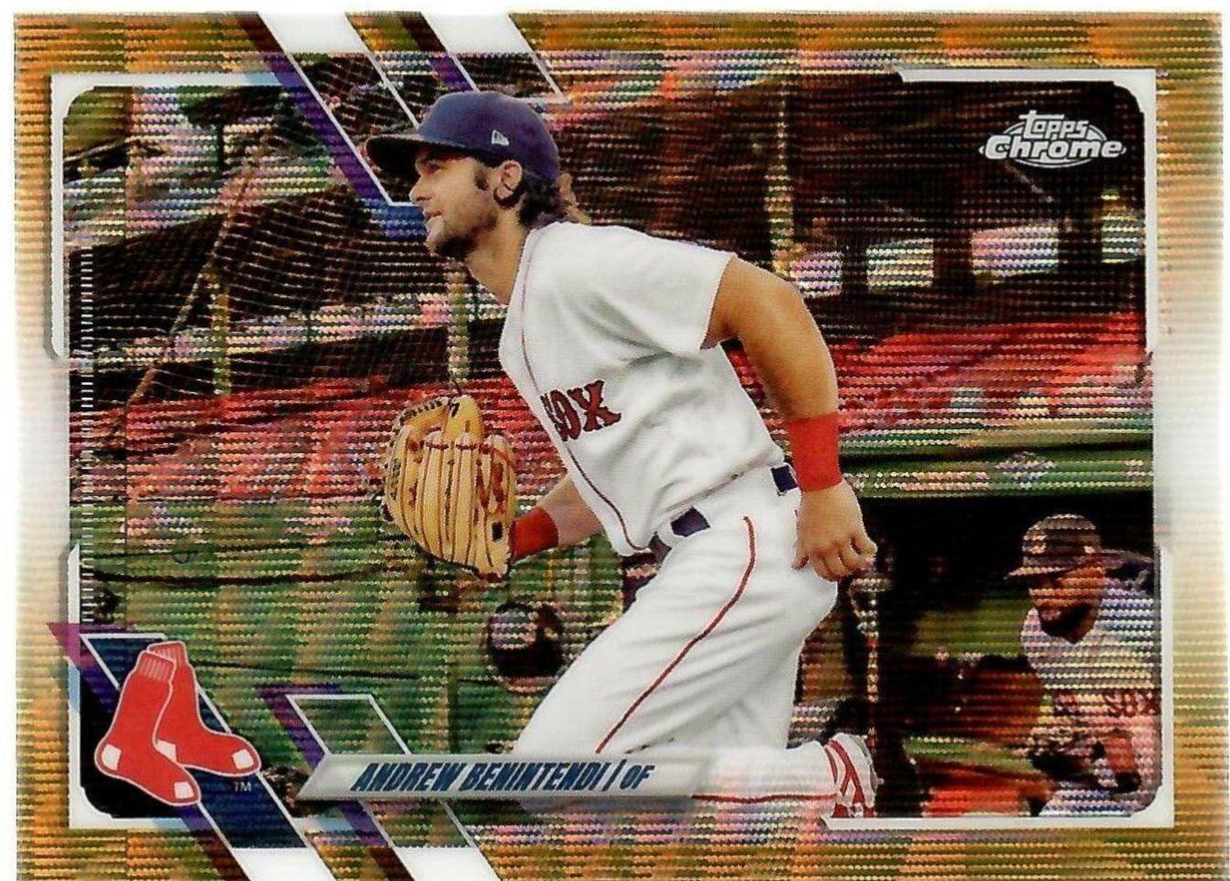 Andrew Benintendi [Gold Wave Refractor] #39