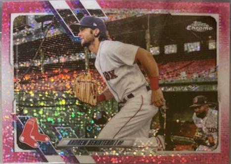 Andrew Benintendi [Magenta Speckle Refractor] #39