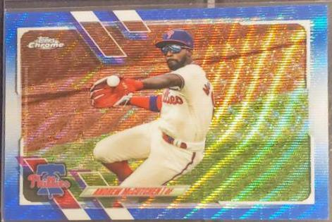 Andrew McCutchen [Blue Wave Refractor] #44