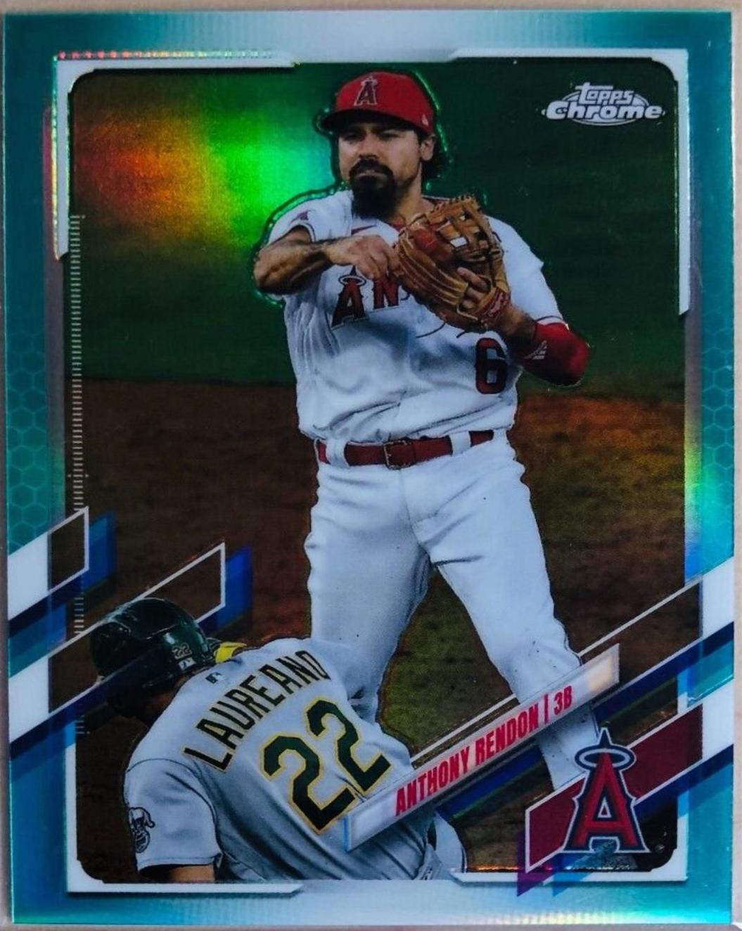 Anthony Rendon [Aqua Refractor] #58