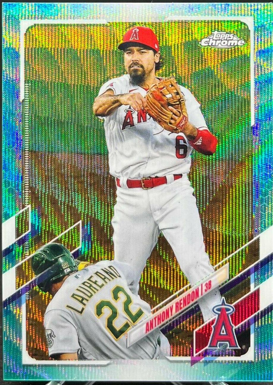Anthony Rendon [Aqua Wave Refractor] #58