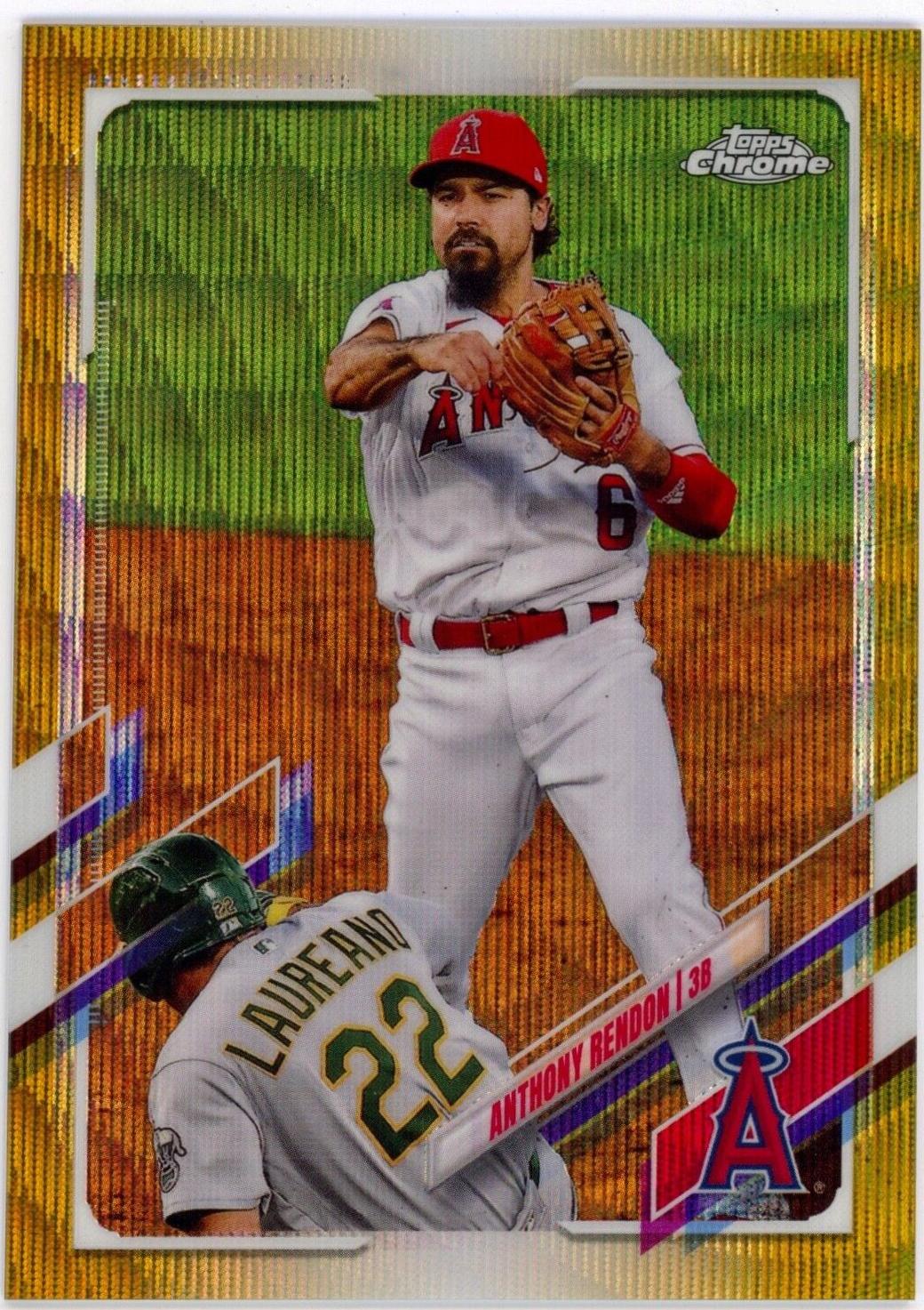 Anthony Rendon [Gold Wave Refractor] #58