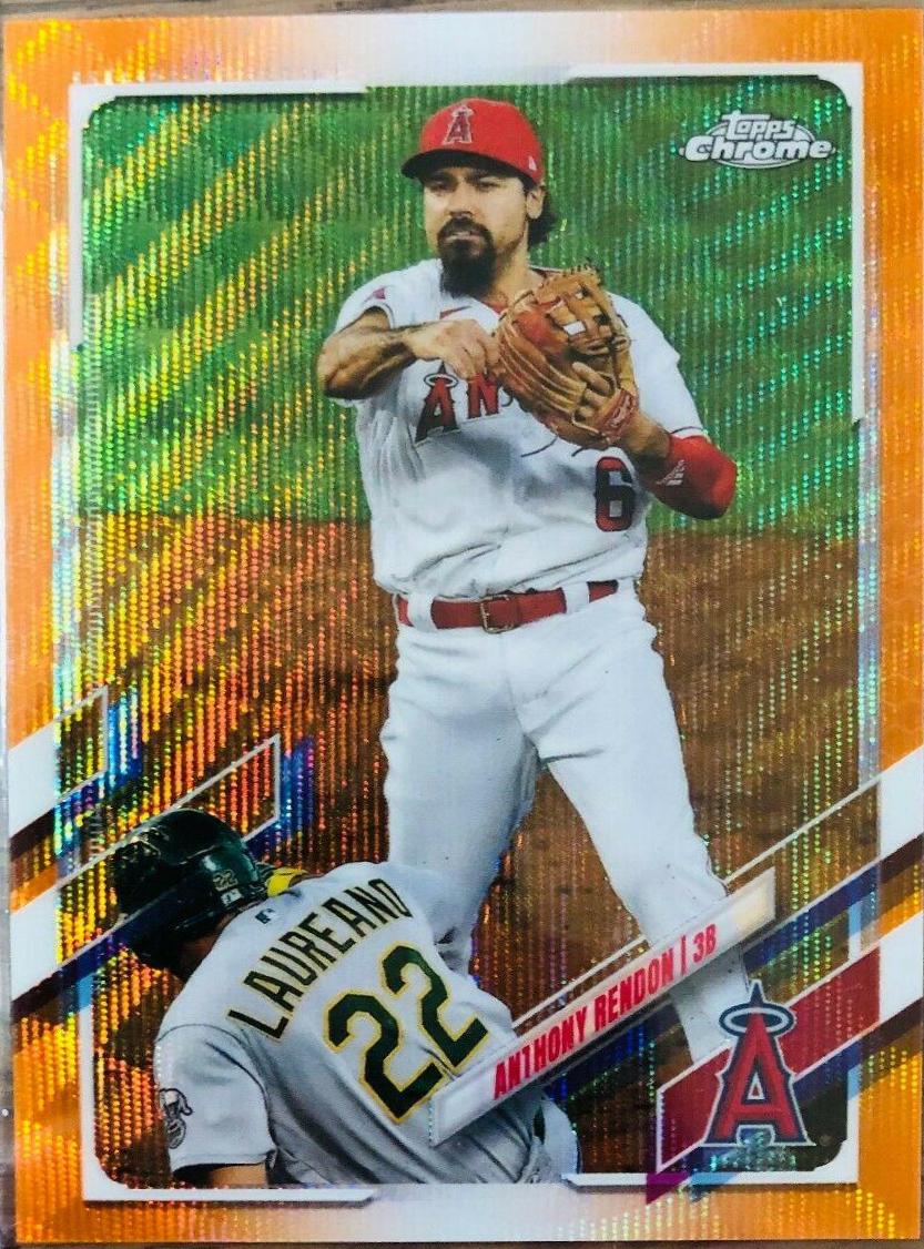 Anthony Rendon [Orange Wave Refractor] #58