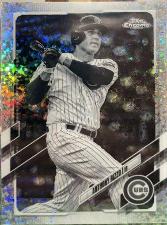 Anthony Rizzo [Black & White Mini Diamond Refractor] #165