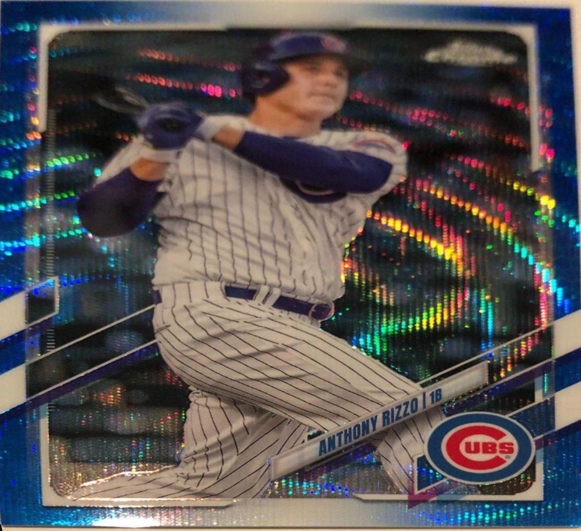 Anthony Rizzo [Blue Wave Refractor] #165