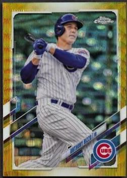 Anthony Rizzo [Gold Wave Refractor] #165