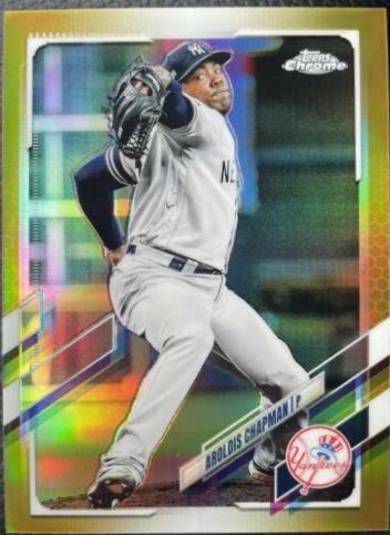 Aroldis Chapman [Gold Refractor] #96