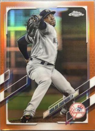 Aroldis Chapman [Orange Refractor] #96