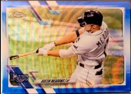 Austin Meadows [Blue Wave Refractor] #45