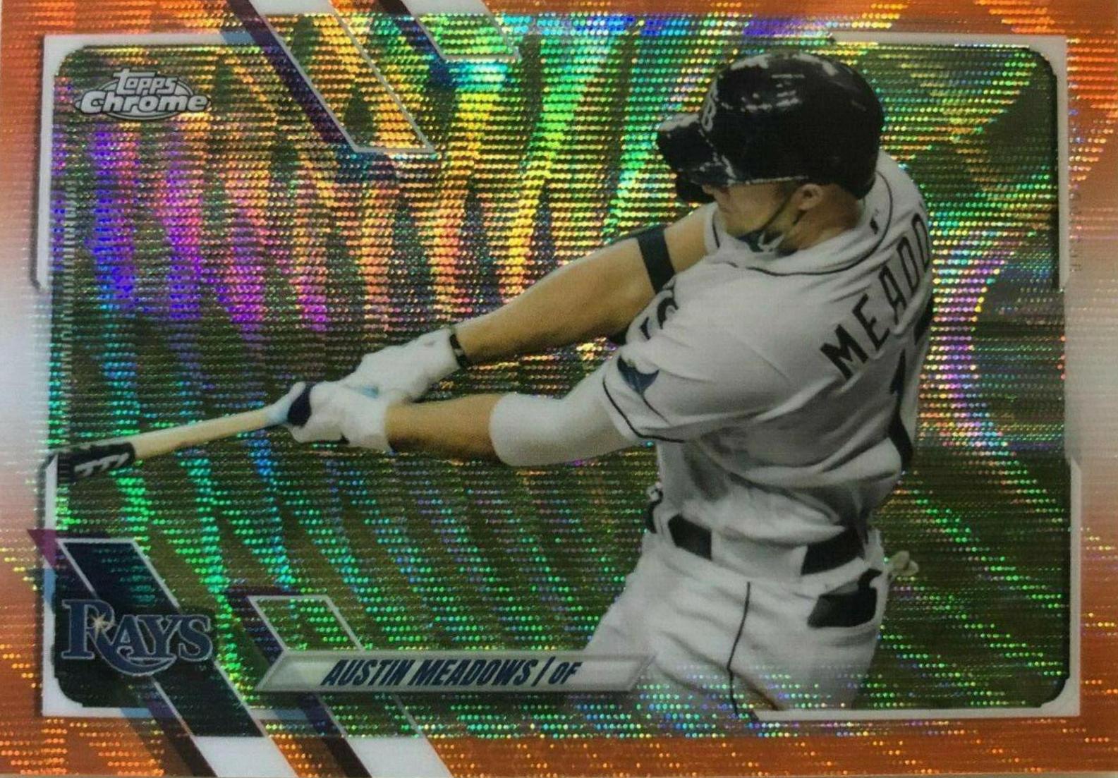Austin Meadows [Orange Wave Refractor] #45