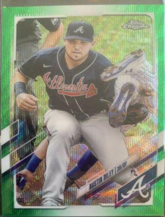 Austin Riley [Green Wave Refractor] #194