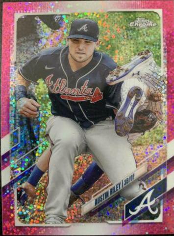 Austin Riley [Magenta Speckle Refractor] #194
