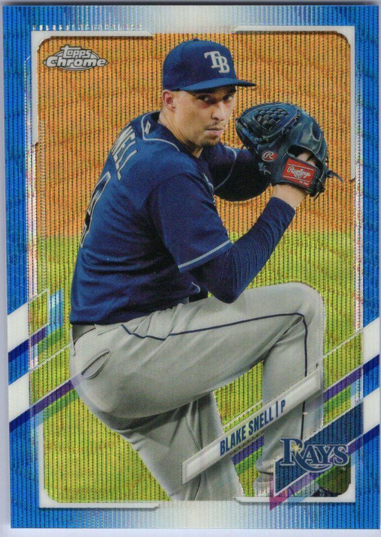 Blake Snell [Blue Wave Refractor] #43