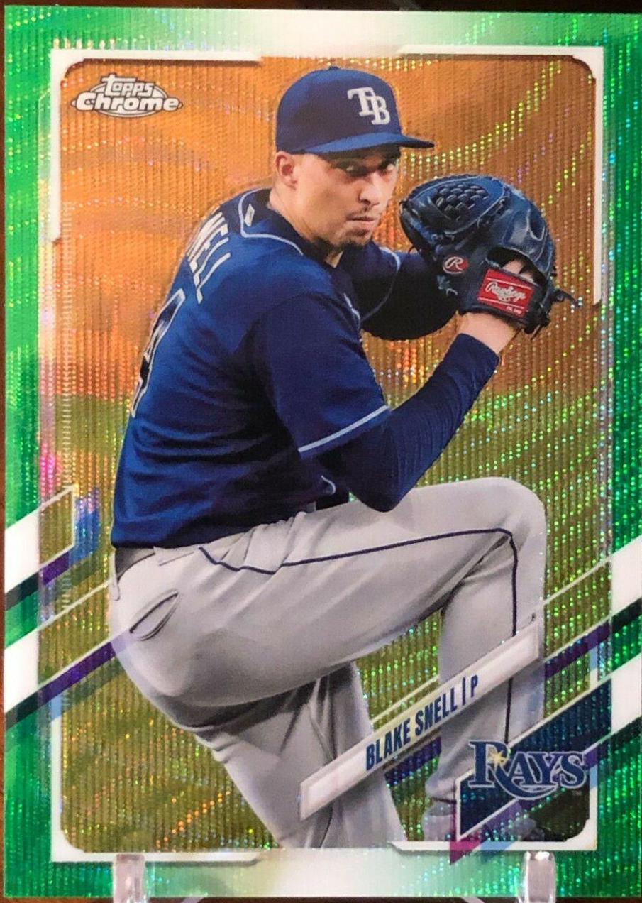 Blake Snell [Green Wave Refractor] #43