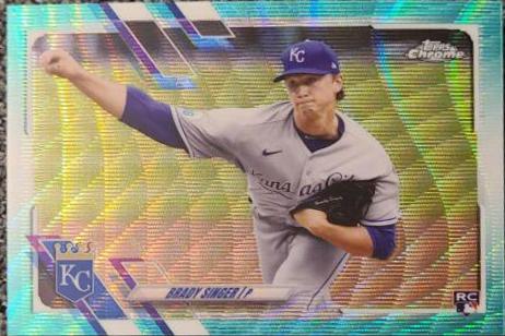 Brady Singer [Aqua Refractor] #166