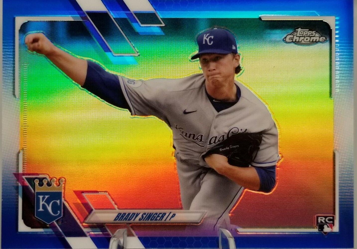 Brady Singer [Blue Refractor] #166