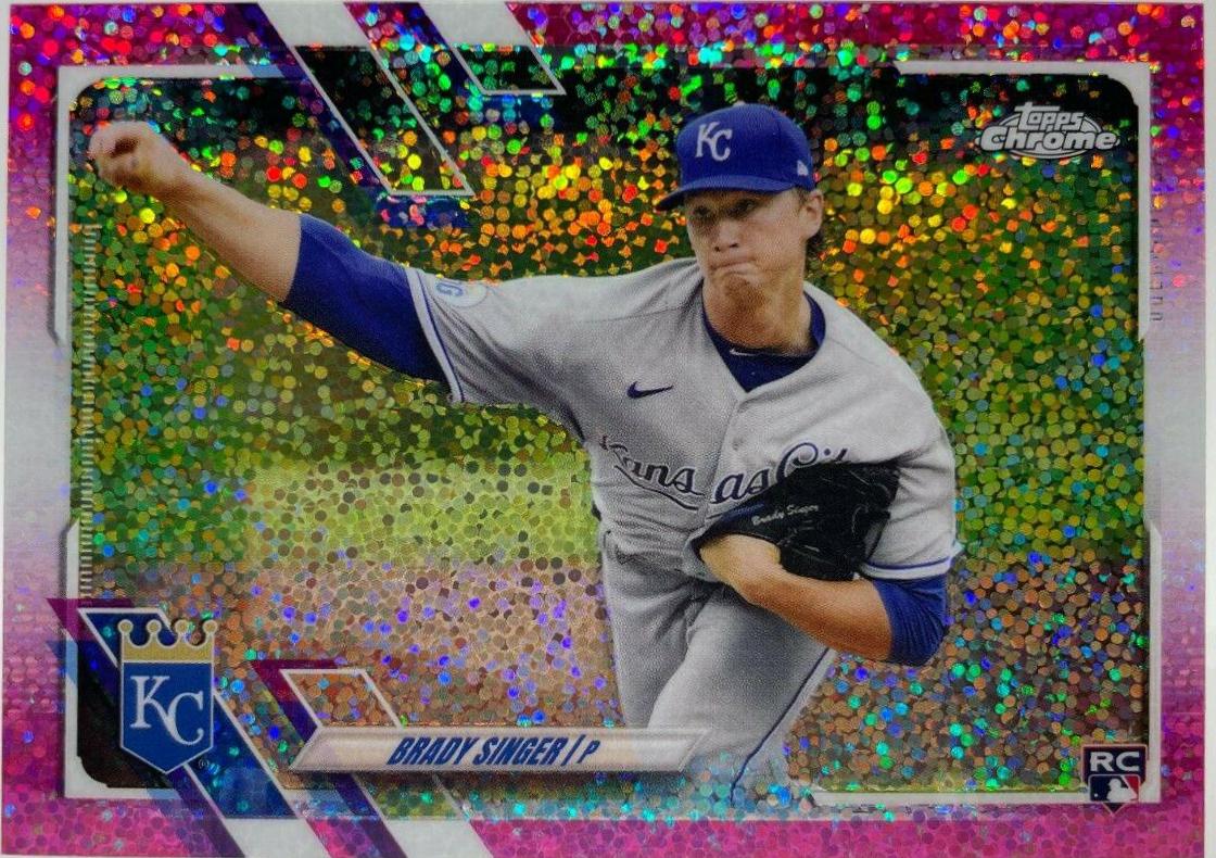 Brady Singer [Magenta Speckle Refractor] #166