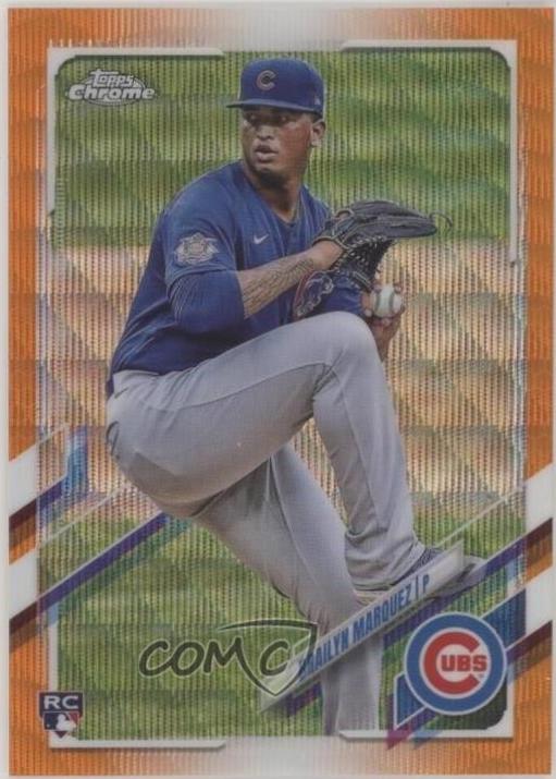 Brailyn Marquez [Orange Wave Refractor] #26