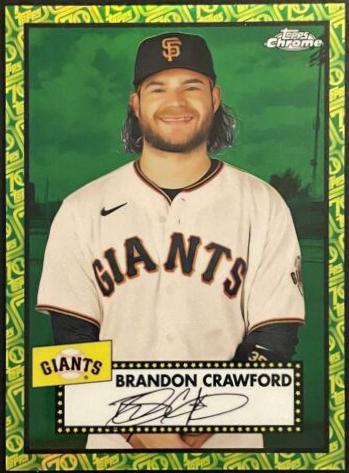 Brandon Crawford [Green Refractor] #65