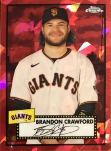 Brandon Crawford [Red Refractor] #65