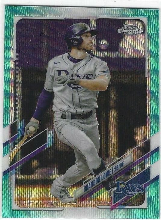 Brandon Lowe [Aqua Wave Refractor] #218