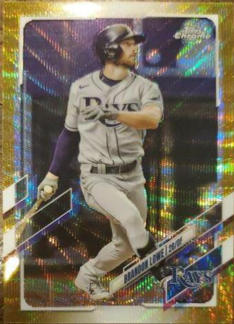 Brandon Lowe [Gold Wave Refractor] #218