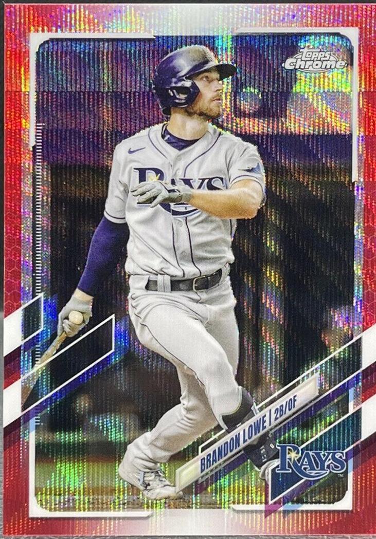 Brandon Lowe [Red Wave Refractor] #218