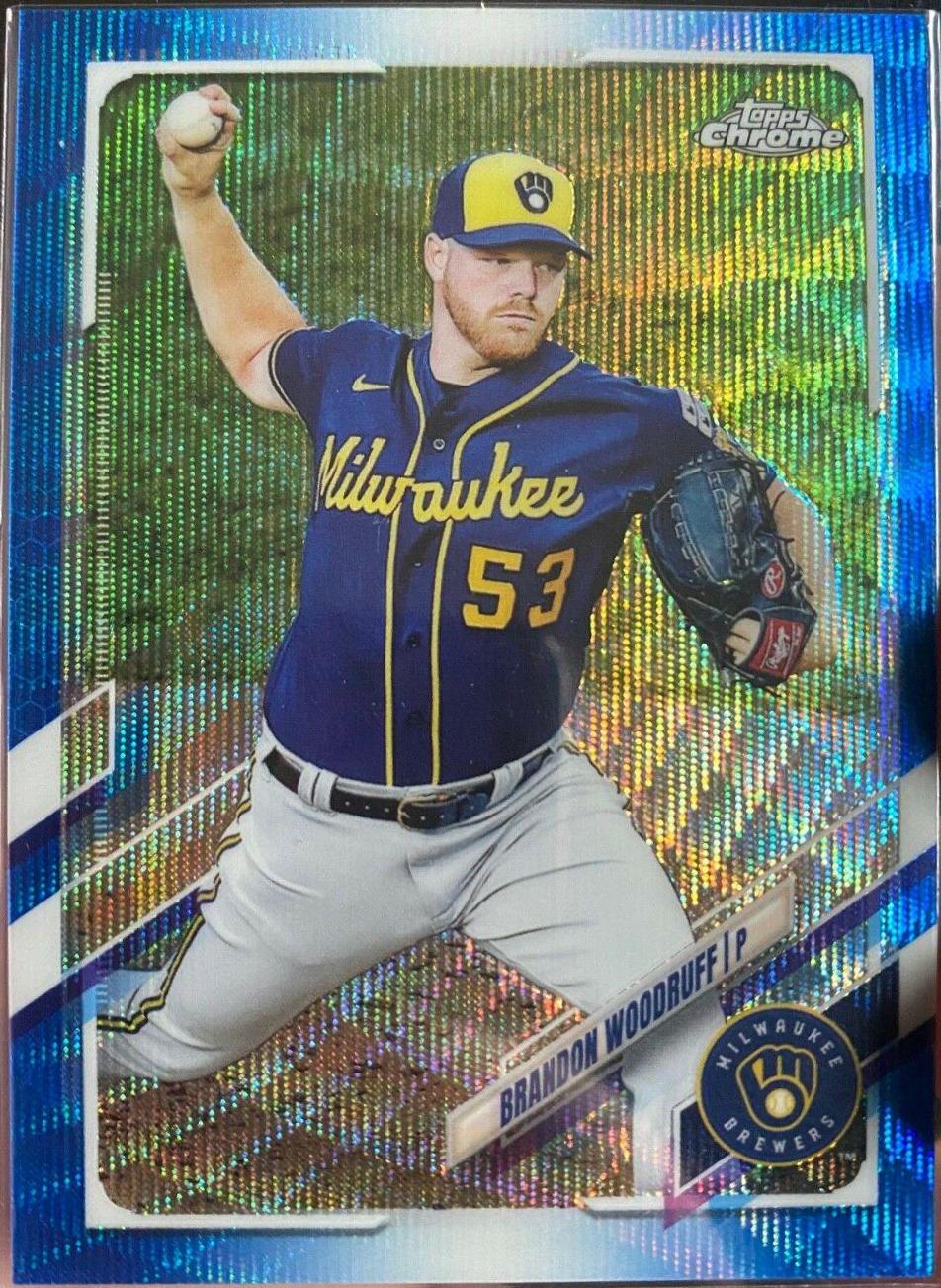 Brandon Woodruff [Blue Wave Refractor] #192