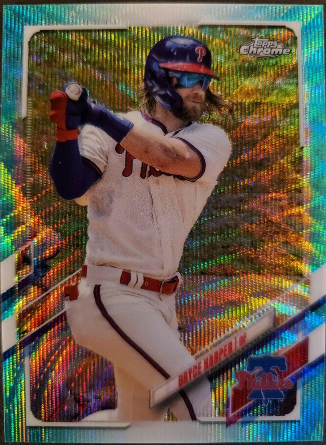 Bryce Harper [Aqua Wave Refractor] #134
