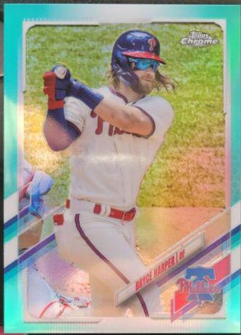 Bryce Harper [Green Refractor] #134
