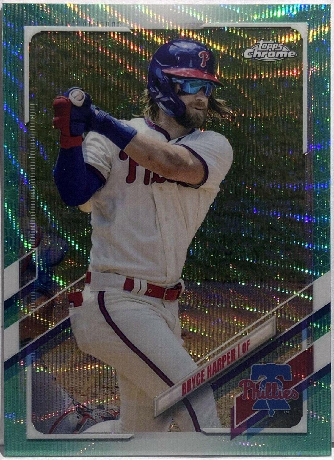 Bryce Harper [Green Wave Refractor] #134