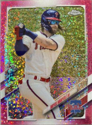 Bryce Harper [Magenta Speckle Refractor] #134