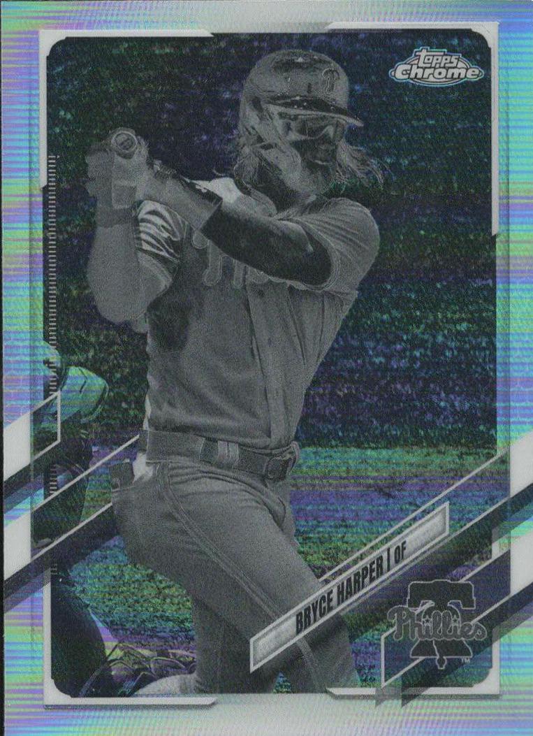 Bryce Harper [Negative Refractor] #134