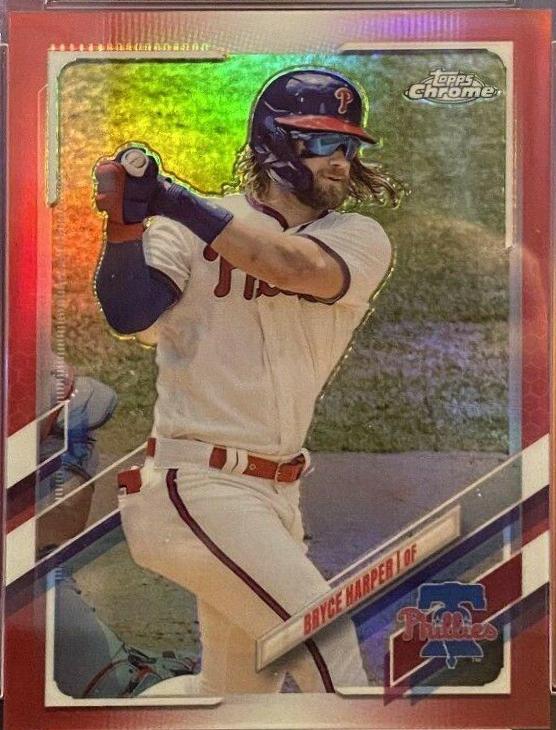 Bryce Harper [Red Refractor] #134