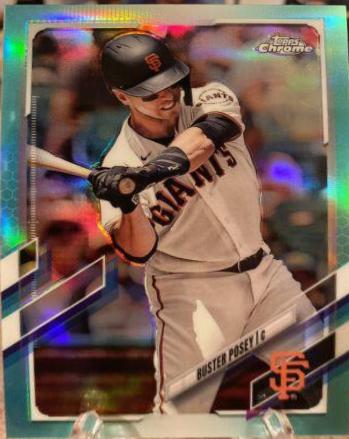 Buster Posey [Green Refractor] #29