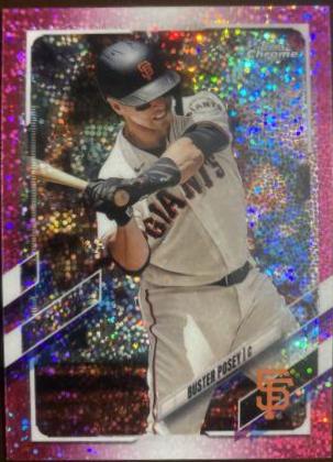 Buster Posey [Magenta Speckle Refractor] #29