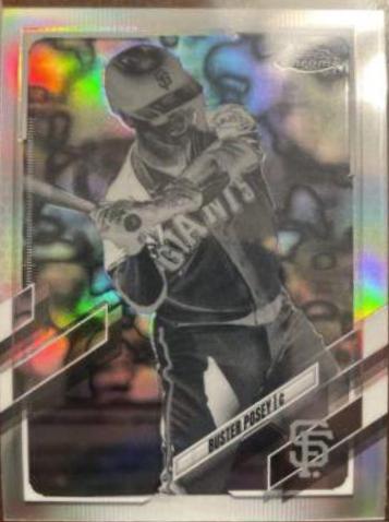 Buster Posey [Negative Refractor] #29