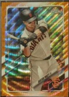 Buster Posey [Orange Wave Refractor] #29