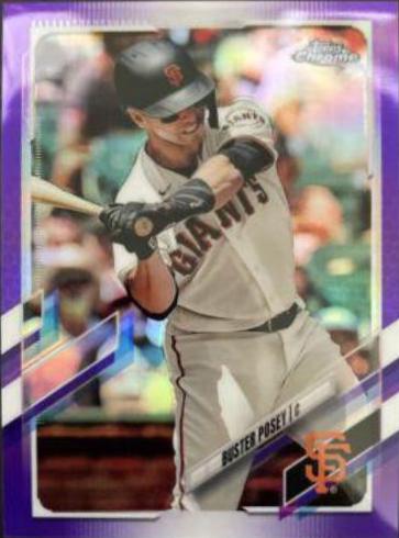 Buster Posey [Purple Refractor] #29