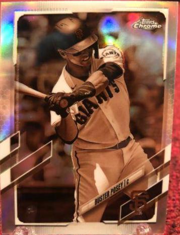 Buster Posey [Sepia Refractor] #29