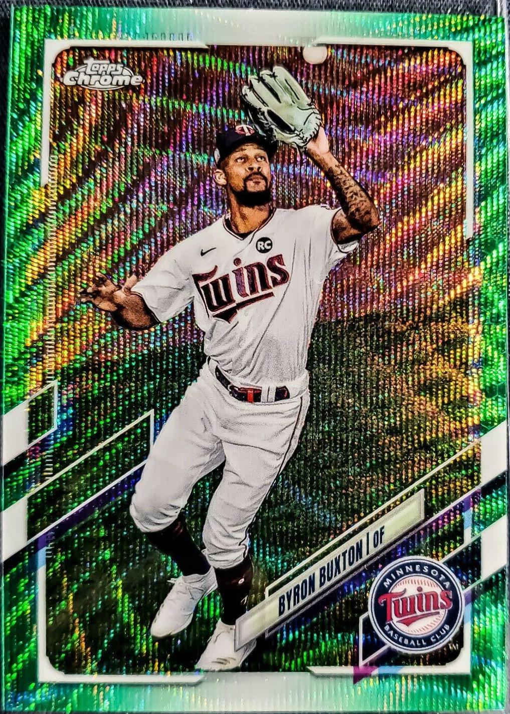 Byron Buxton [Green Wave Refractor] #139