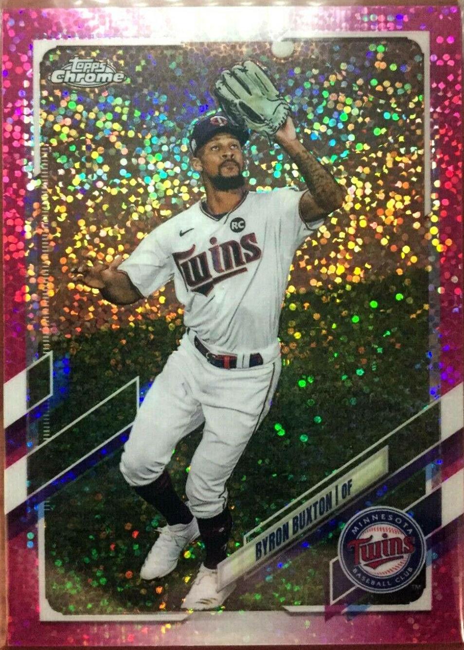 Byron Buxton [Magenta Speckle Refractor] #139