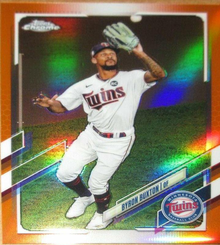 Byron Buxton [Orange Refractor] #139